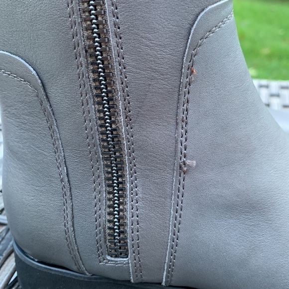 Naturalizer gael dark grey wide calf leather boots - Picture 13 of 16